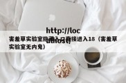 害羞草实验室隐藏入口直接进入18（害羞草实验室无内鬼）